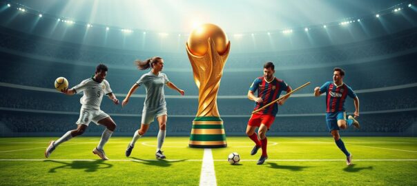 World Cup football players