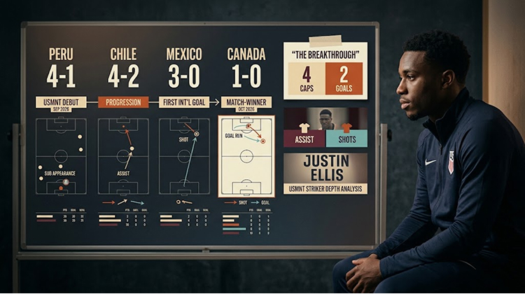 Ellis Turned His First Call-Up Into A Four-Game Statement