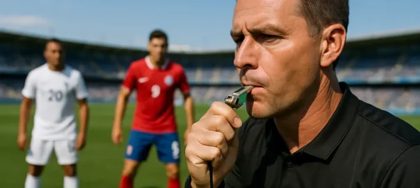 CONCACAF Nations League format shown through players lining up before an international match