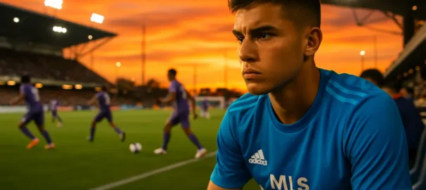 MLS NEXT Pro players training during a professional development session
