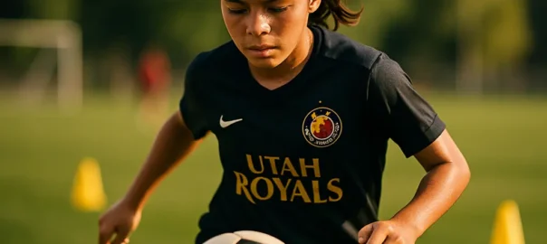 Utah Royals development shown through players training before an NWSL match